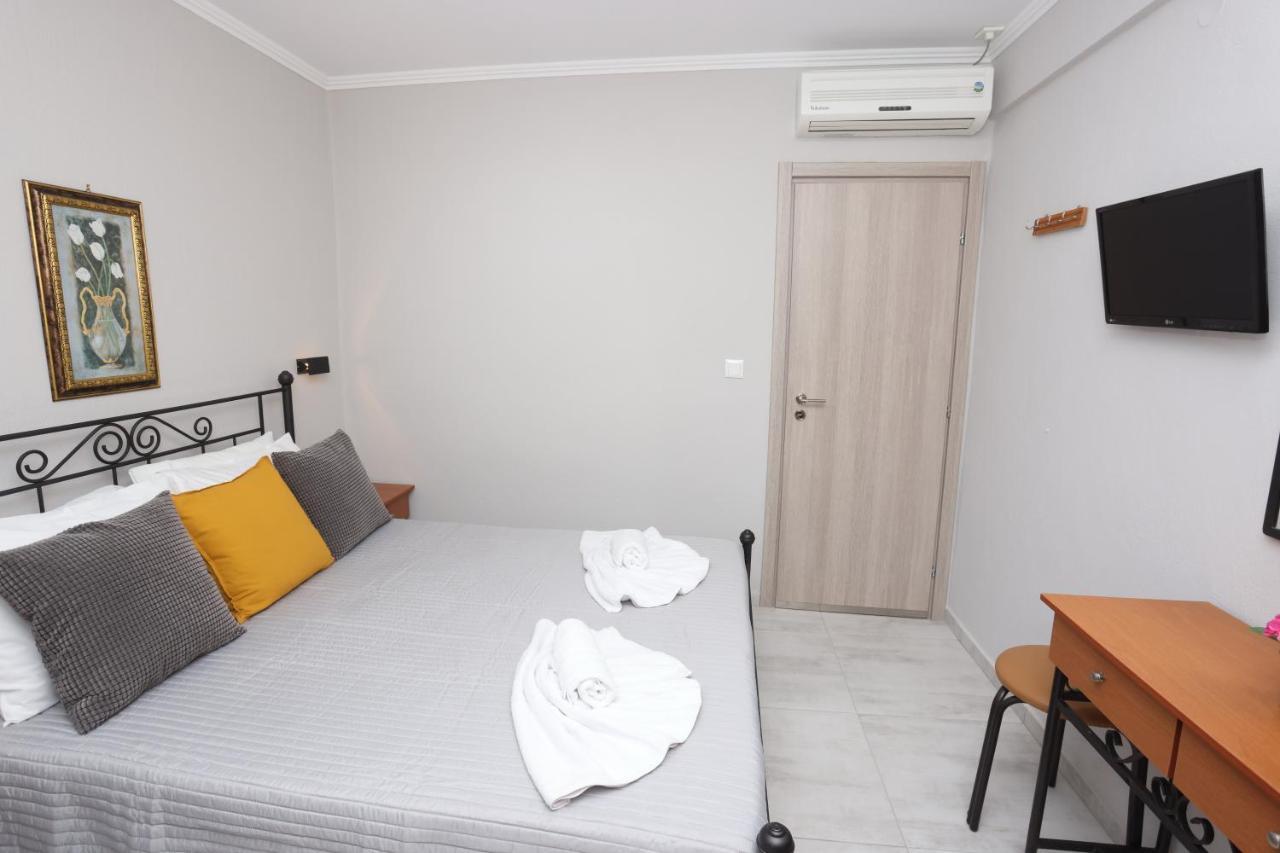 Katerina Apartments Pefkochori Bagian luar foto