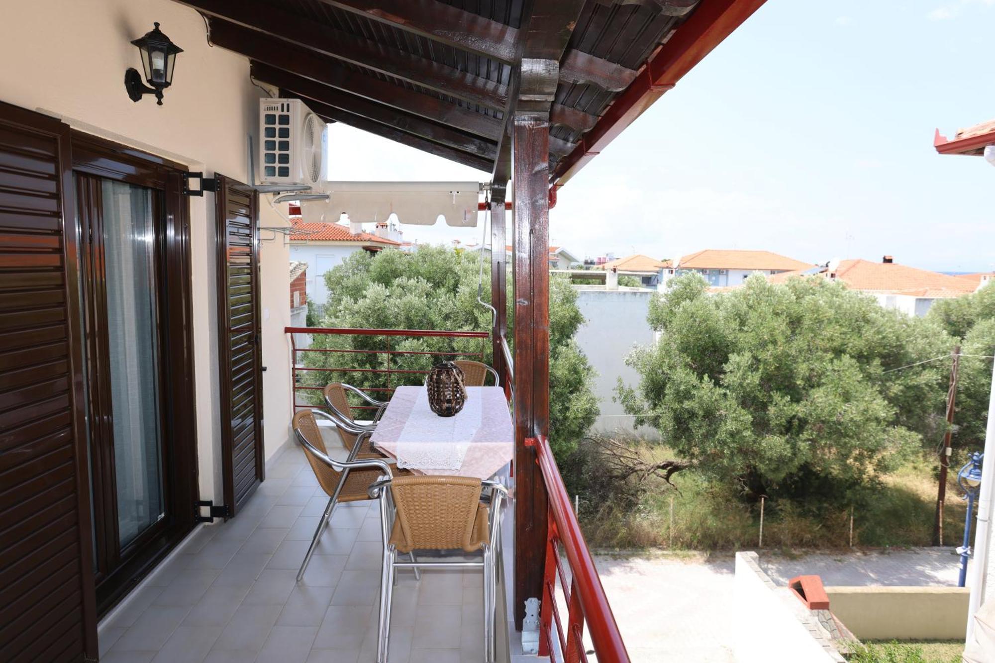 Katerina Apartments Pefkochori Bagian luar foto